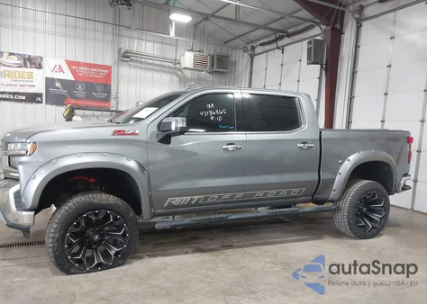 2019 Chevrolet Silverado 1500 Ltz из США, поврежденный, VIN 3GCUYGEL3KG242527